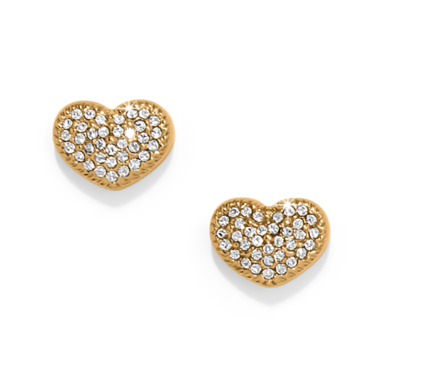 Illumina Celeste Heart Post Earrings