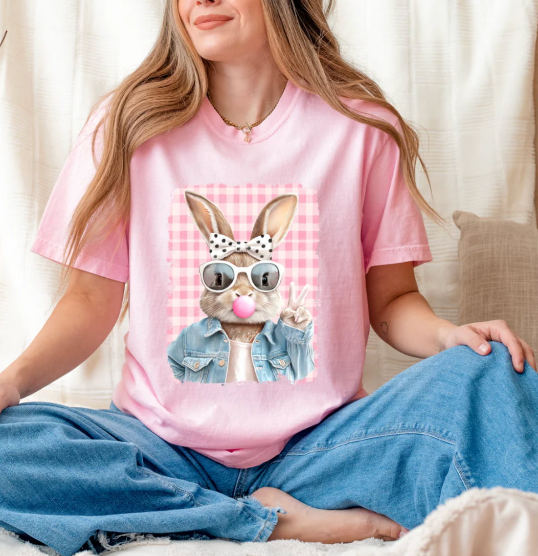 Cool Bunny Vibes Graphic Tee