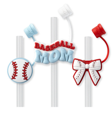 Home Run Straw Topper Set {Special Order}