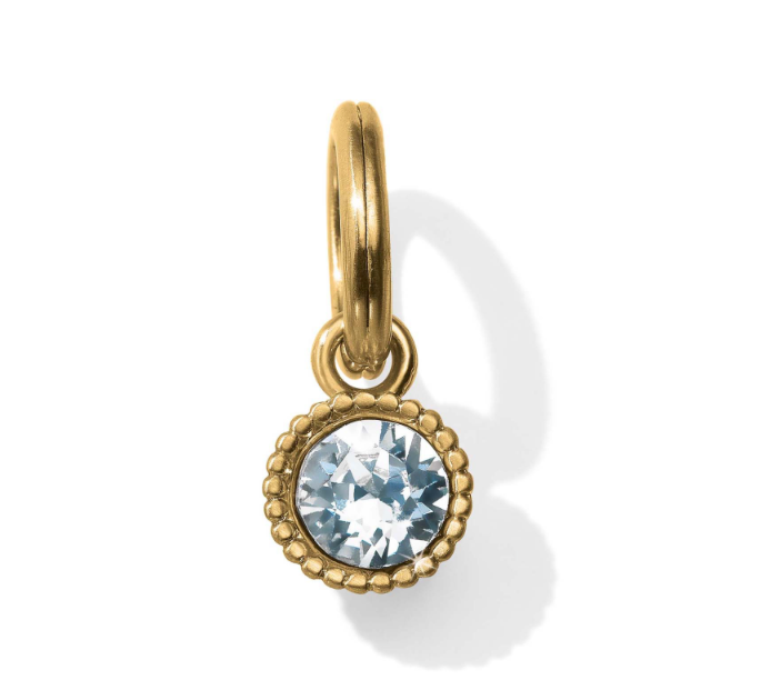 Glitz Birthstone Amulet - Gold