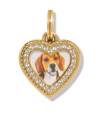 Memento Heart Photo Charm