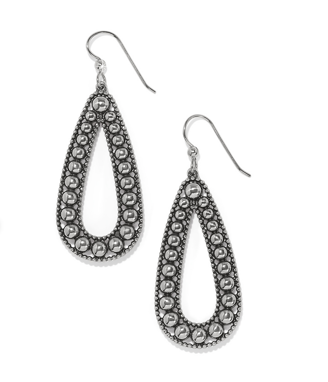 Pretty Tough Pierced Tear Drop Earrings