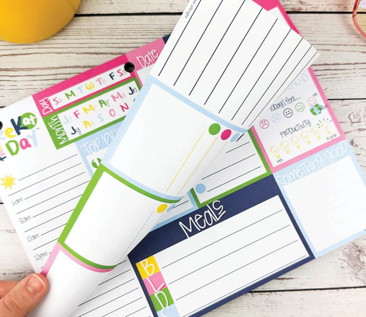 Peek at the Day™ Daily Planner Pad | All Bright &amp; Cheery