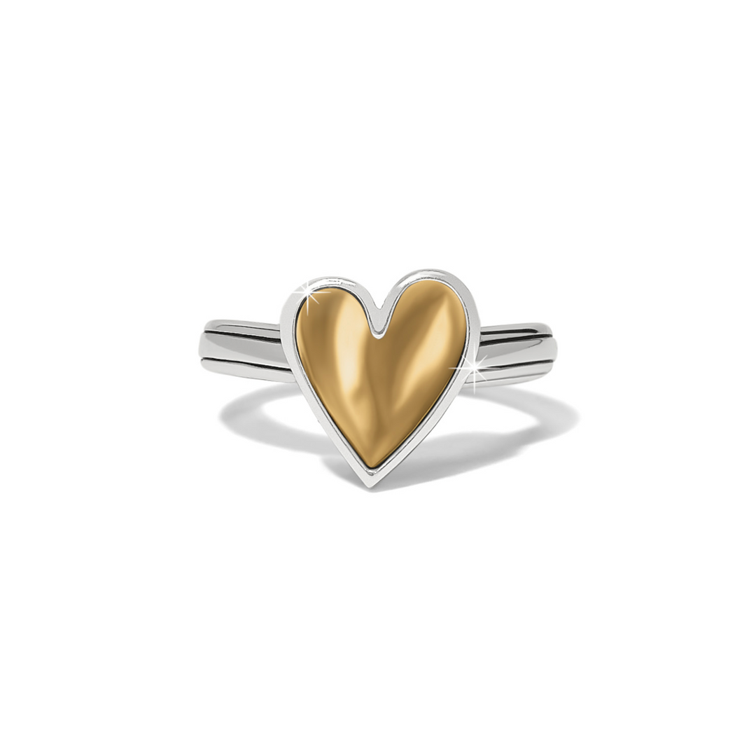 Brighton - Cascade Heart Ring
