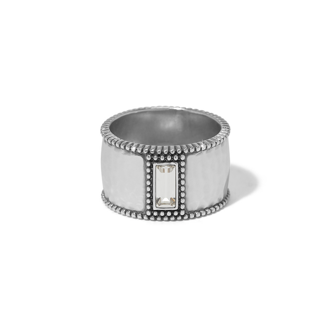 Brighton - Pretty Tough Gem Wide Band Ring