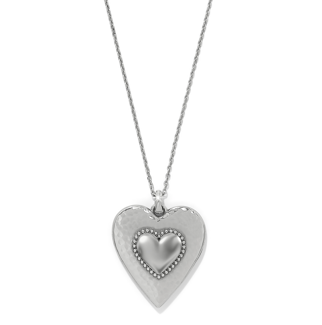 Brighton - Pretty Tough Gem Heart Necklace