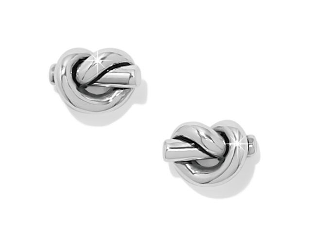 Interlok Single Knot Mini Earrings