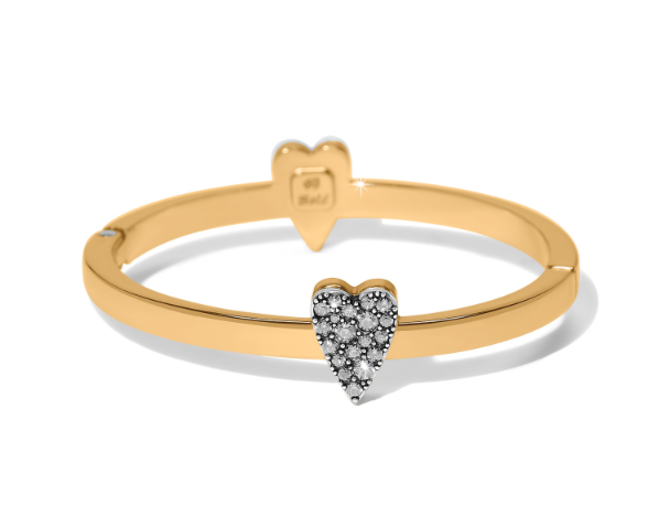 Brighton - Love Messages Be Bold Hinged Bangle