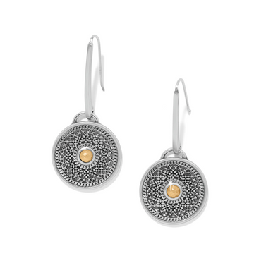 Brighton - Ferrara Segreta Medallion French Wire Earrings