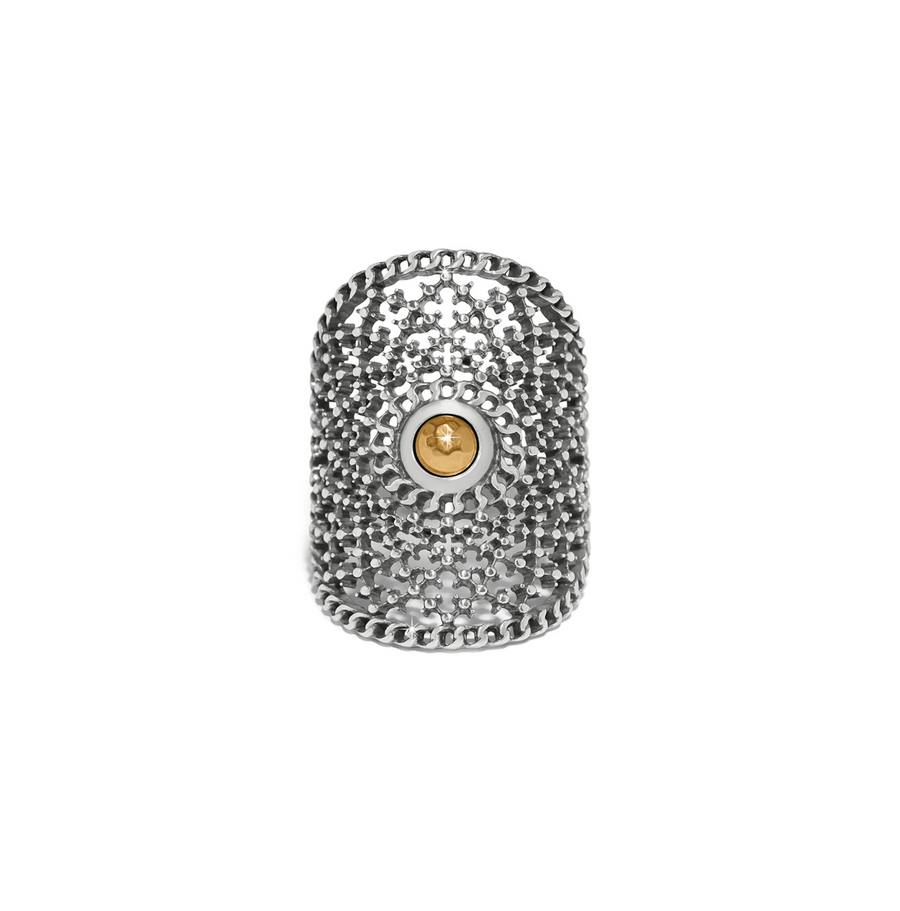Brighton - Ferrara Segreta Two Tone Round Ring