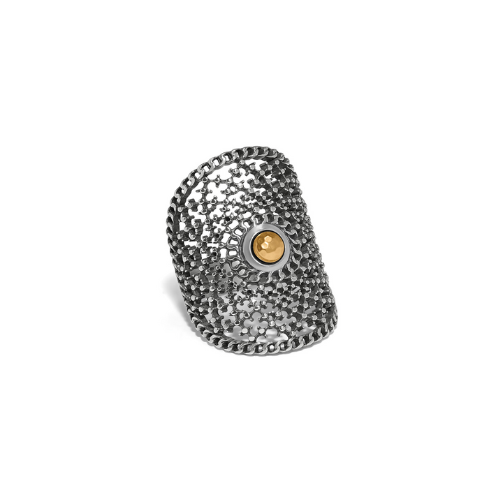 Brighton - Ferrara Segreta Two Tone Round Ring