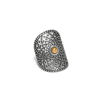 Brighton - Ferrara Segreta Two Tone Round Ring