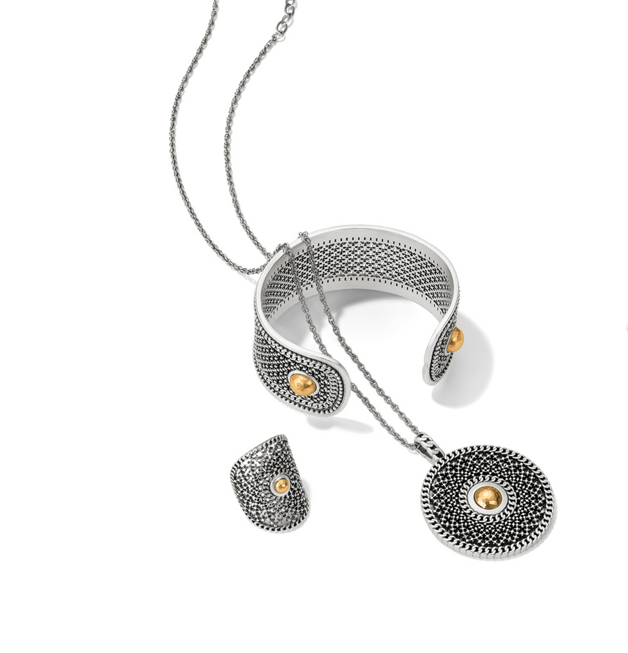 Brighton - Ferrara Segreta Two Tone Round Ring