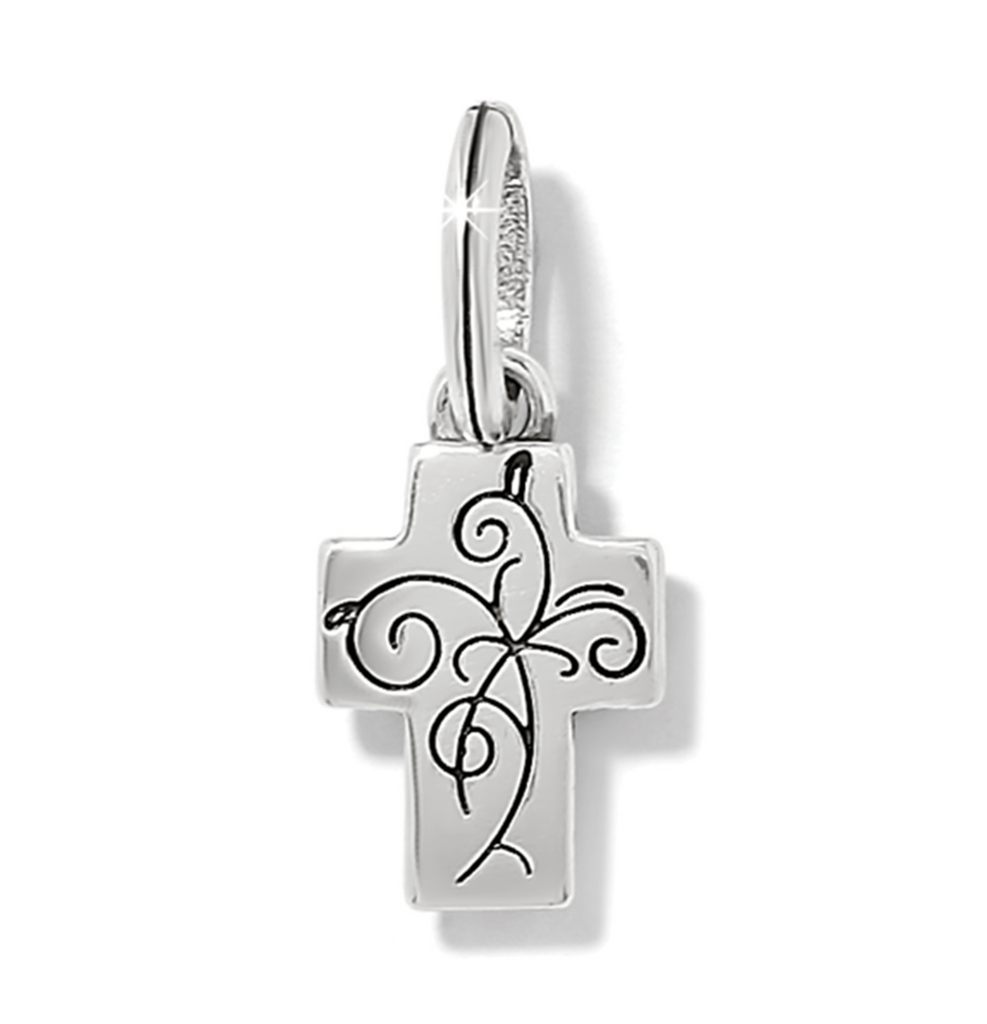 Brighton - Crystal Cross Charm