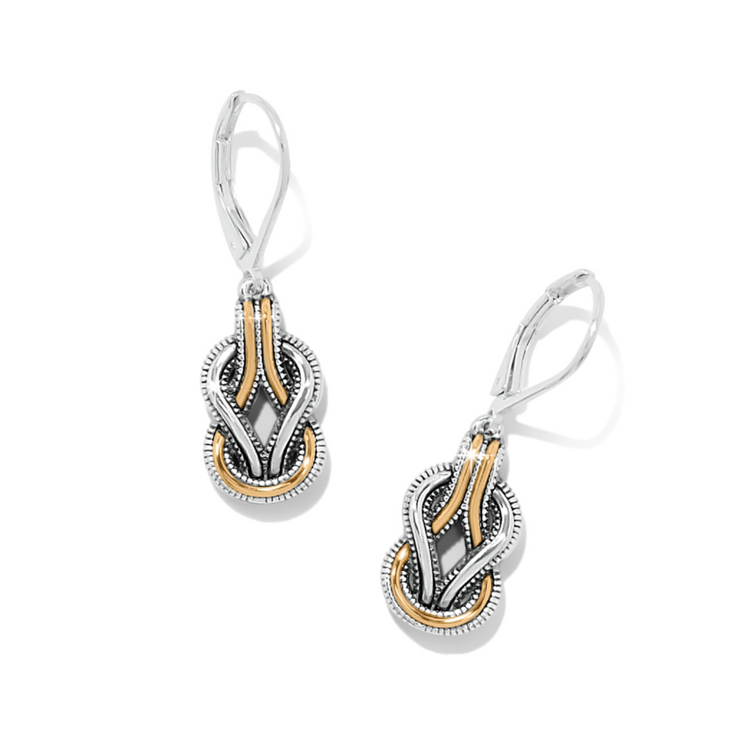 Brighton - Interlok Harmony Leverback Earrings