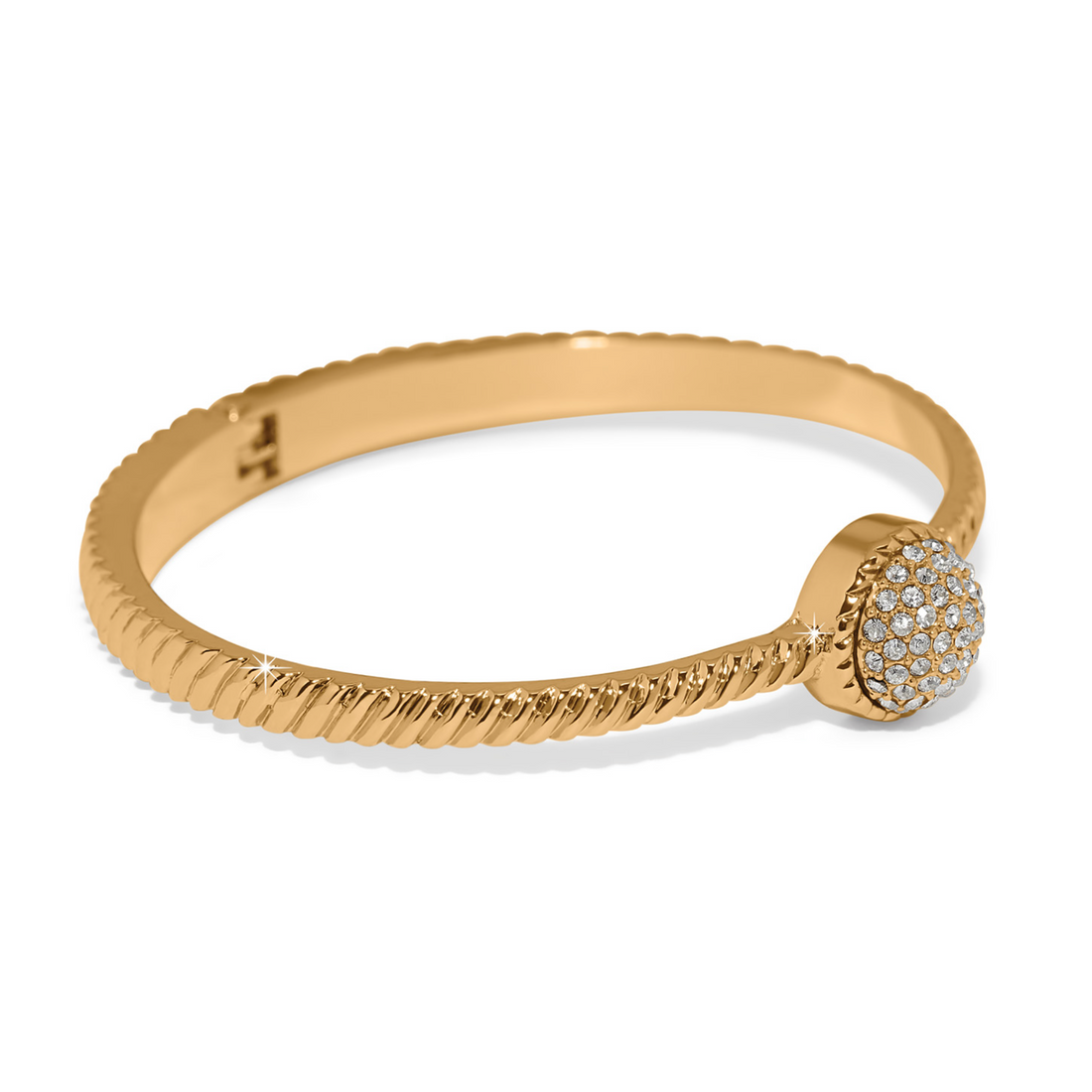 Illumina Celeste Dome Hinged Bangle