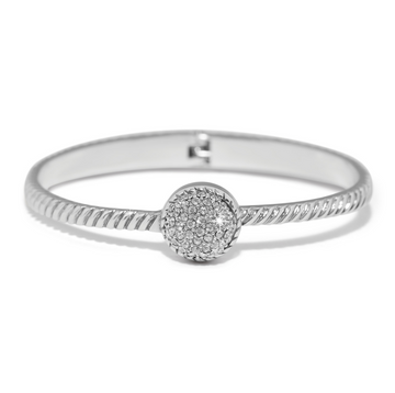Illumina Celeste Dome Hinged Bangle