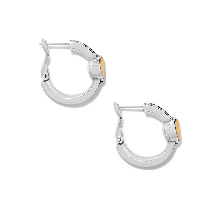 Brighton - Mystery Of Love Heart Hoop Earrings
