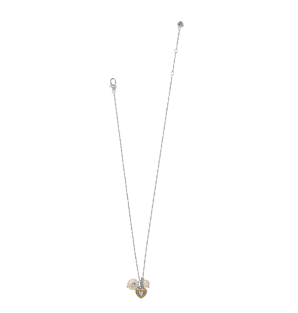 Brighton - One Heart Pearl Short Necklace