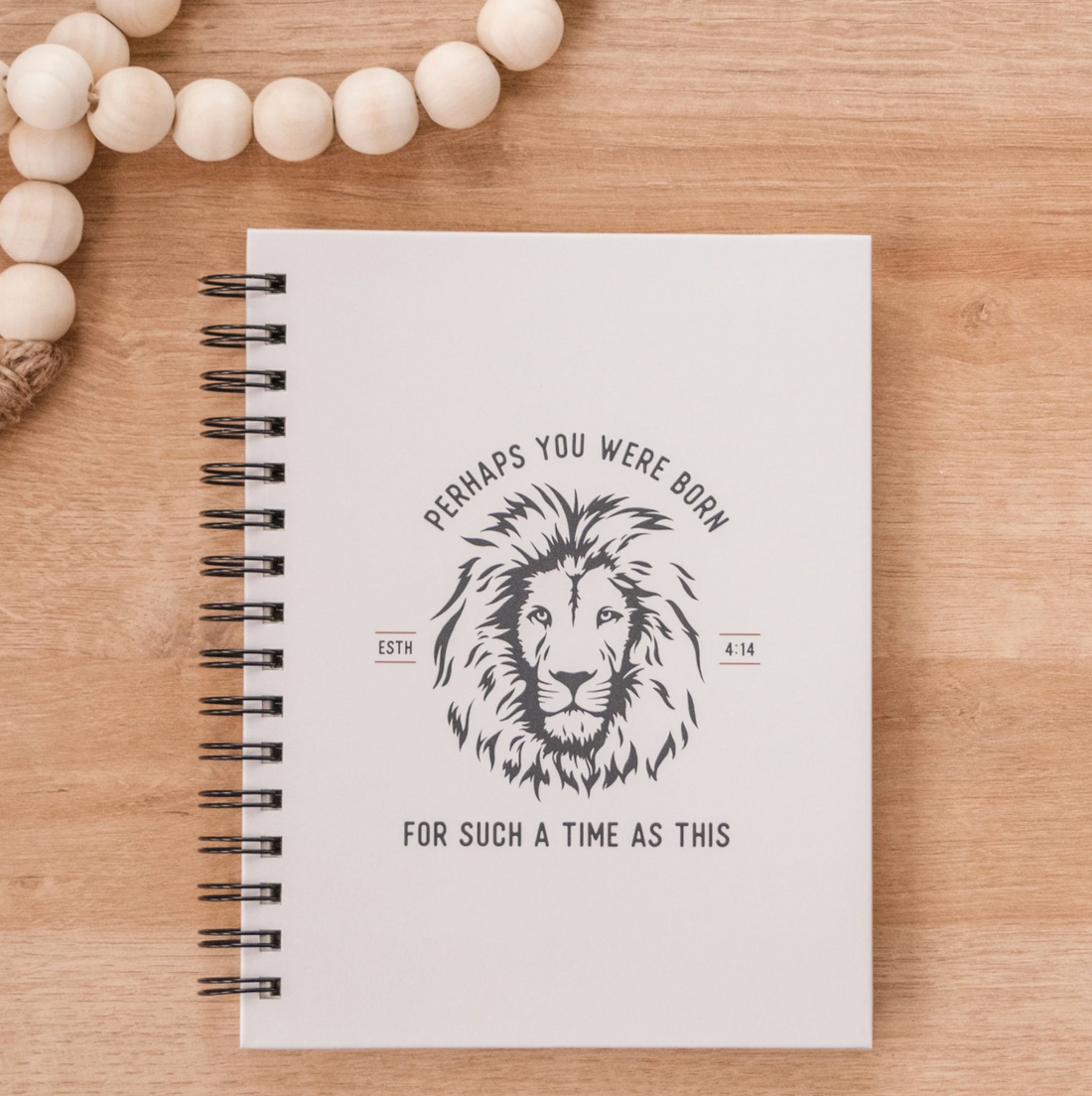 For Such a Time as This Esther Lion Hardcover Journal
