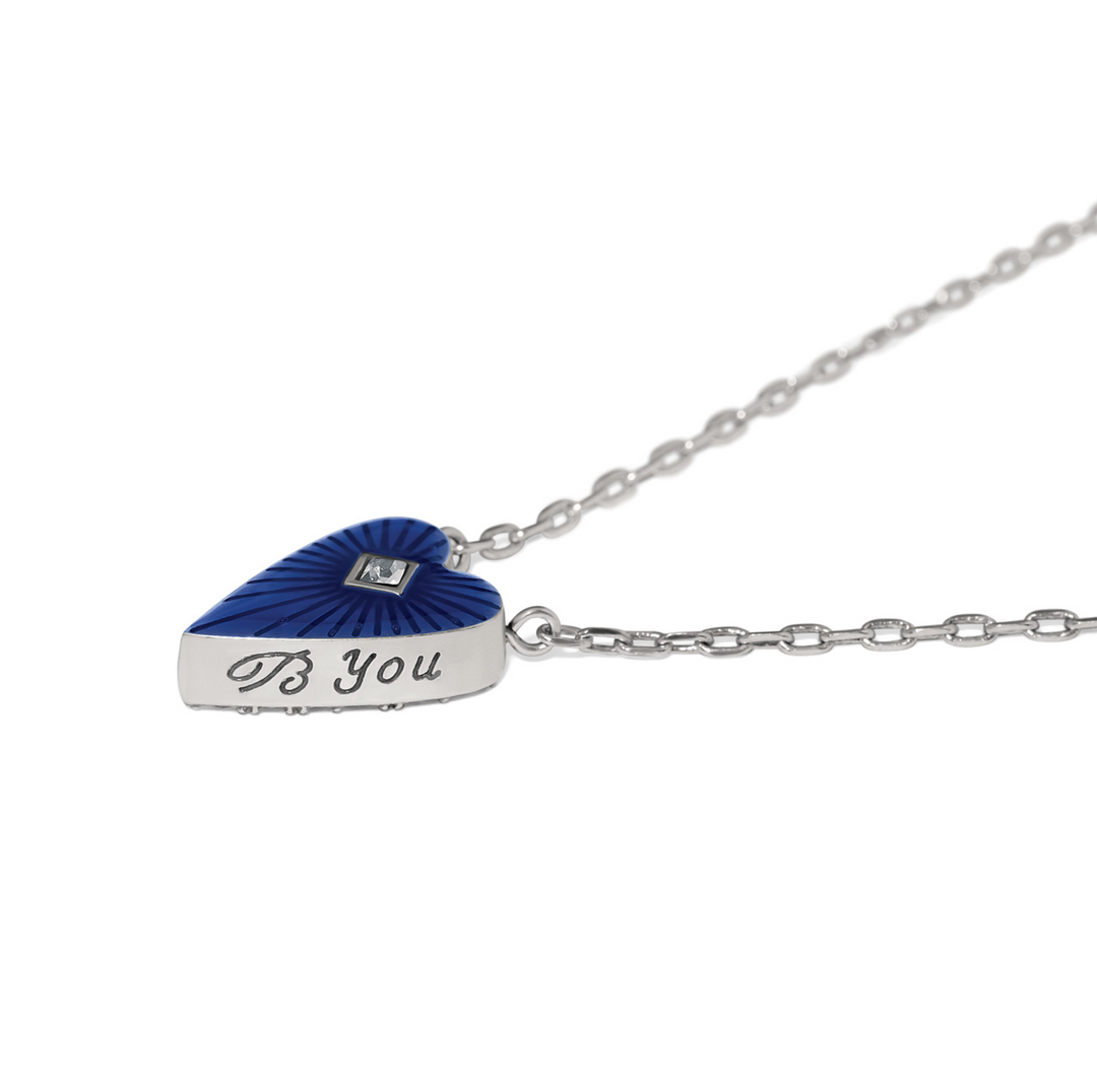Brighton - Love Messages B You Blue Necklace