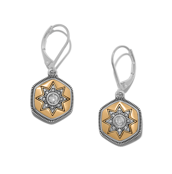 Brighton - Mosaic Nova Leverback Earrings