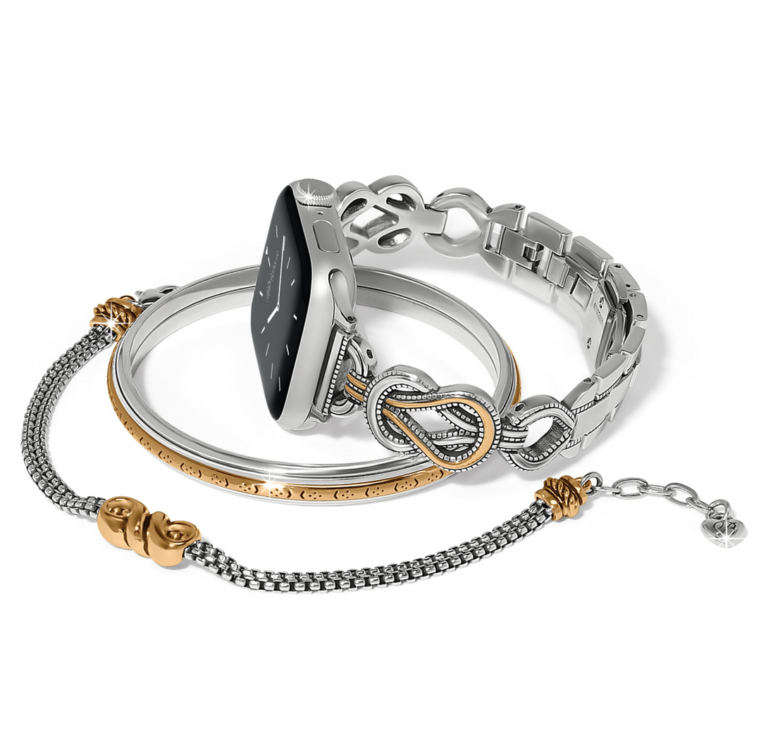 Brighton - Interlok Harmony Two Tone Watch Band