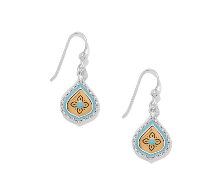 Brighton - Mosaic Cerrillos Teardrop French Wire Earrings