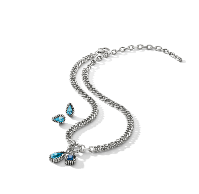 Brighton - Twinkle Luxe Charm Link Necklace