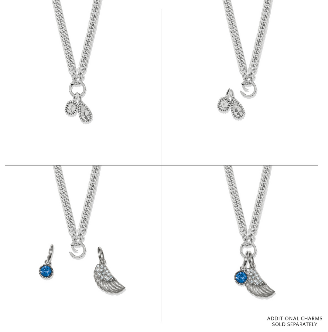 Brighton - Twinkle Luxe Charm Link Necklace