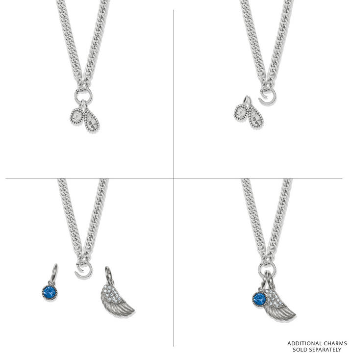 Brighton - Twinkle Luxe Charm Link Necklace