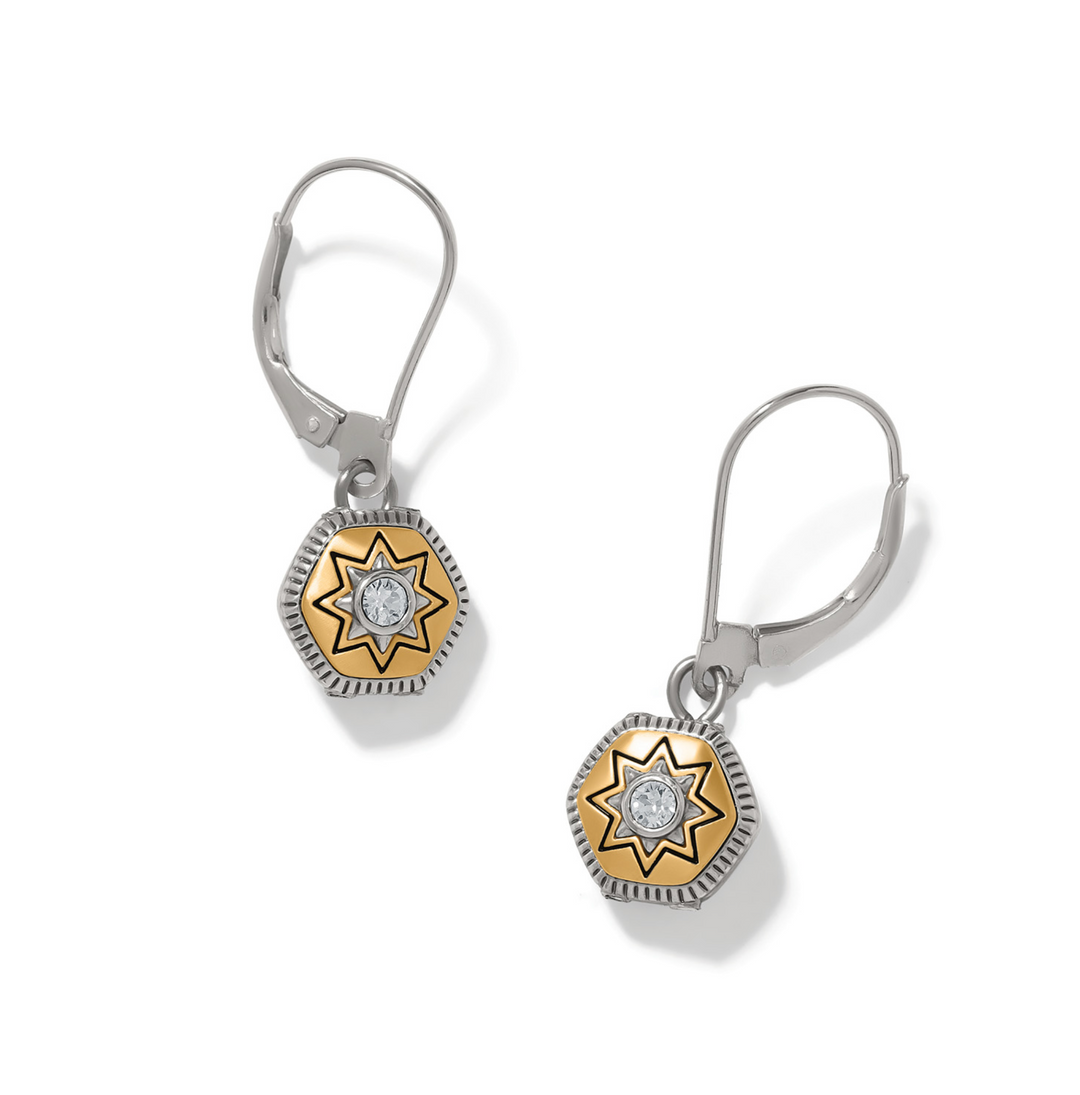 Brighton - Mosaic Nova Mini Leverback Drop Earrings