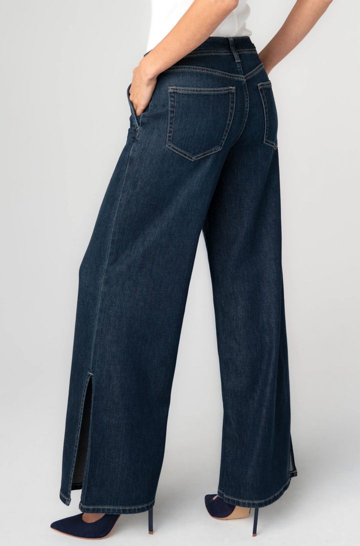 Liverpool - Weekender Wide Leg with Side Slit