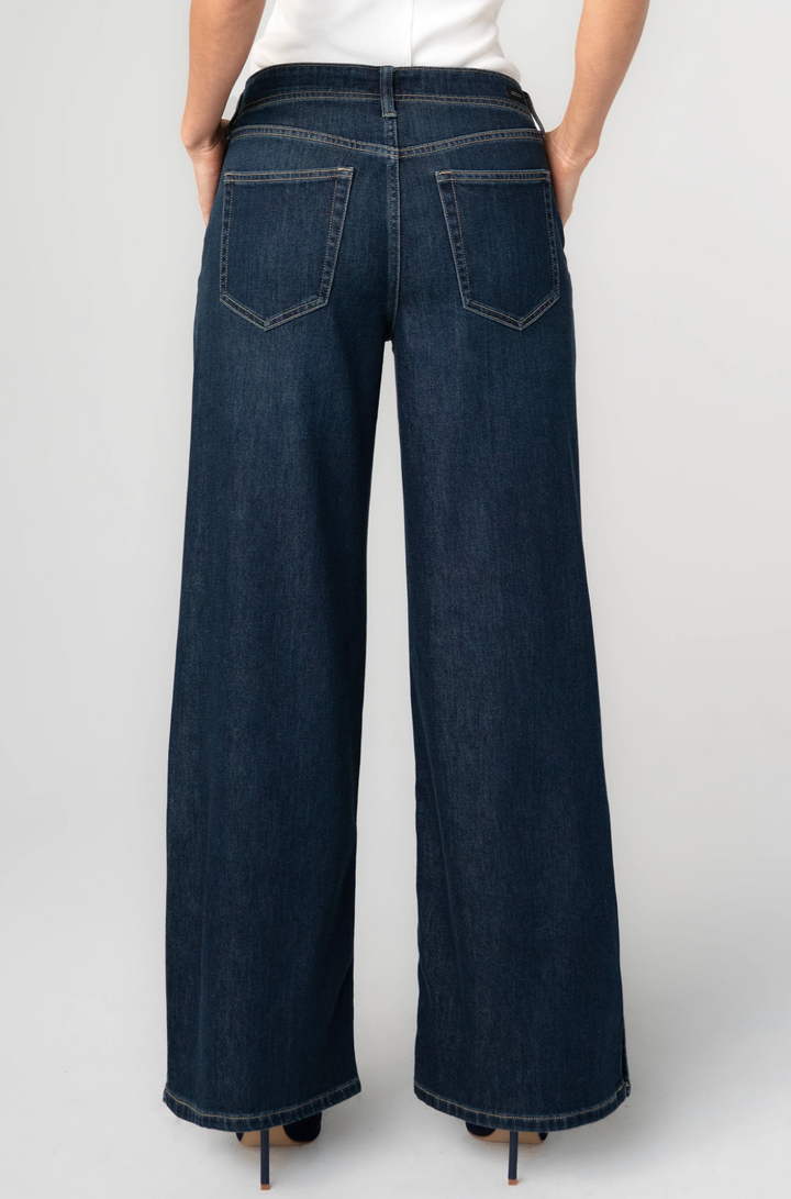 Liverpool - Weekender Wide Leg with Side Slit