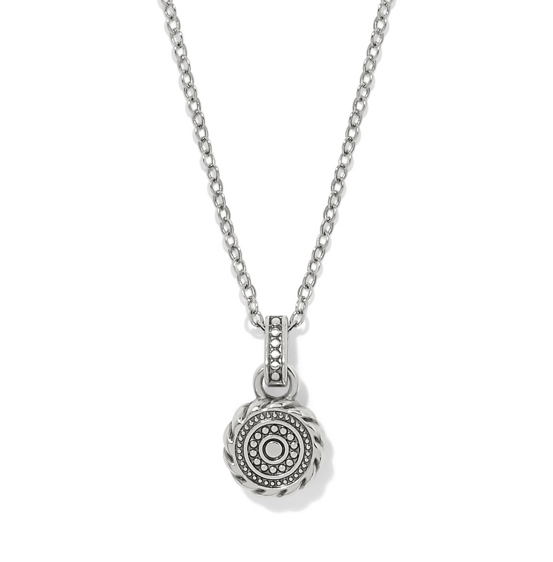 Brighton - Halo Gemma Petite Round Necklace