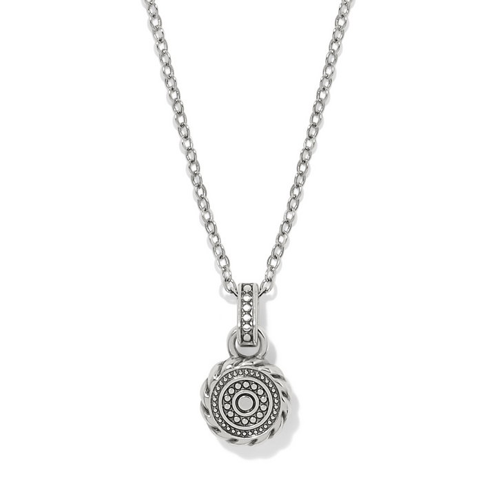 Brighton - Halo Gemma Petite Round Necklace