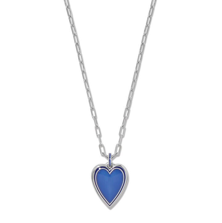 Brighton - Colormix Heart Blues Petite Necklace
