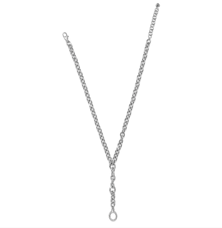 Brighton - Luxe Y Shape Open Charm Ring Necklace