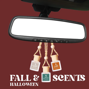 All Natural Car Diffusers: Fall & Halloween Scents