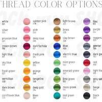 Custom Number Applique Sweatshirt | SPECIAL ORDER