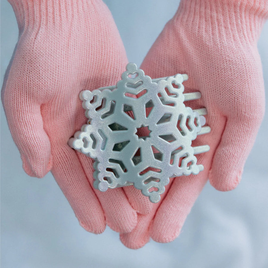 Snowflake Flat Hair Clip