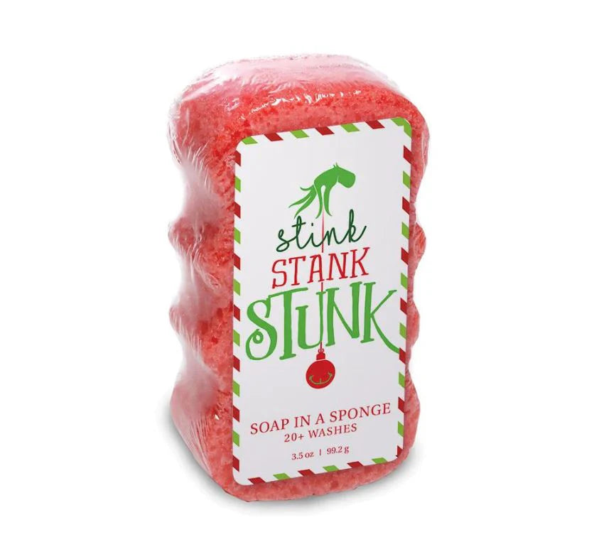 Stink, Stank, Stunk Soap in a Sponge