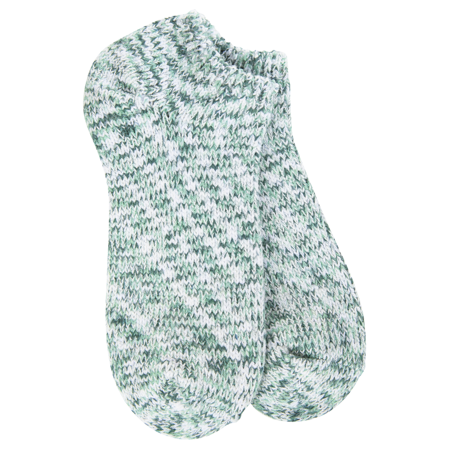 World's Softest Socks: Holiday Ragg Low - Green