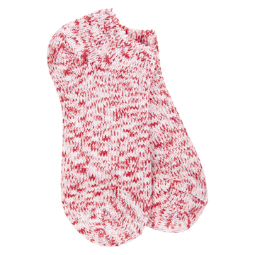 World's Softest Socks: Holiday Ragg Low - Red