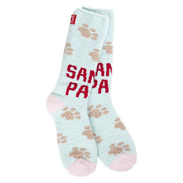 World's Softest Socks: Santa Paws Cozy Crew