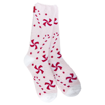 World's Softest Socks: Peppermint Lane Cozy Crew