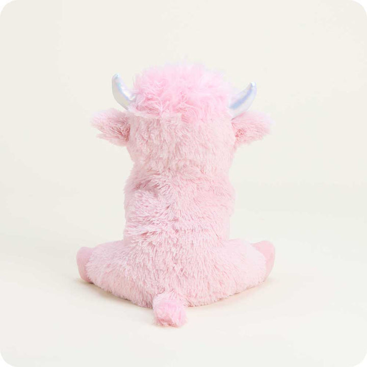 Warmies® - Pink Highland Cow Microwavable Plush