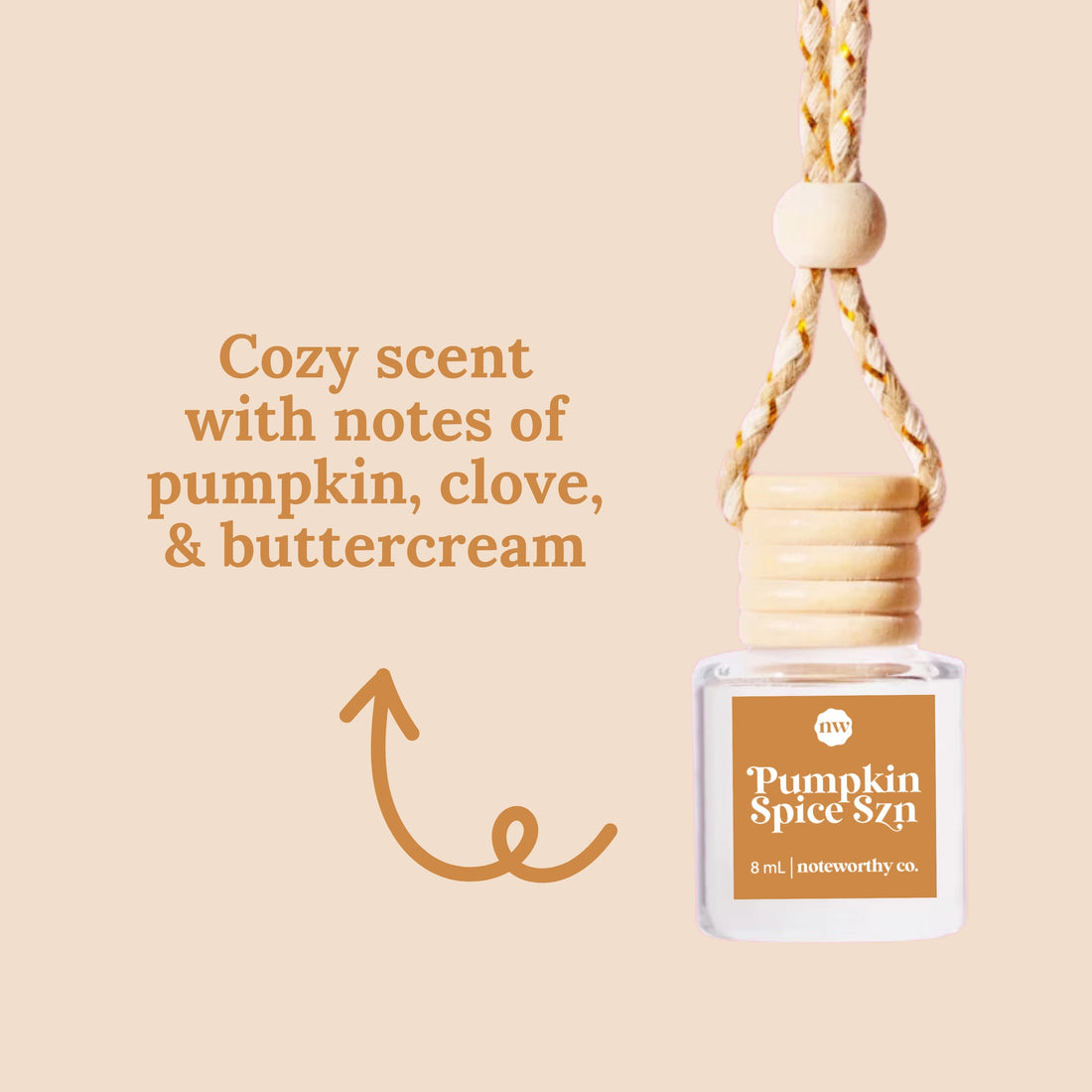 All Natural Car Diffusers: Fall & Halloween Scents