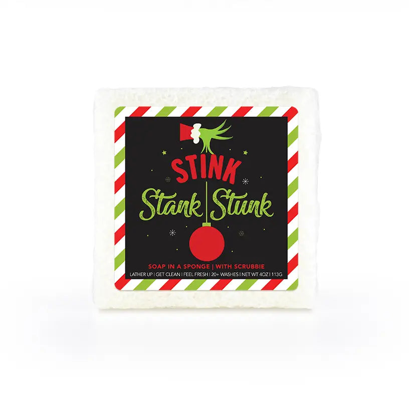 Stink, Stank, Stunk - Square Soap Sponge