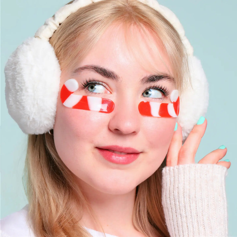 Candy Cane Cutie Undereye Masks